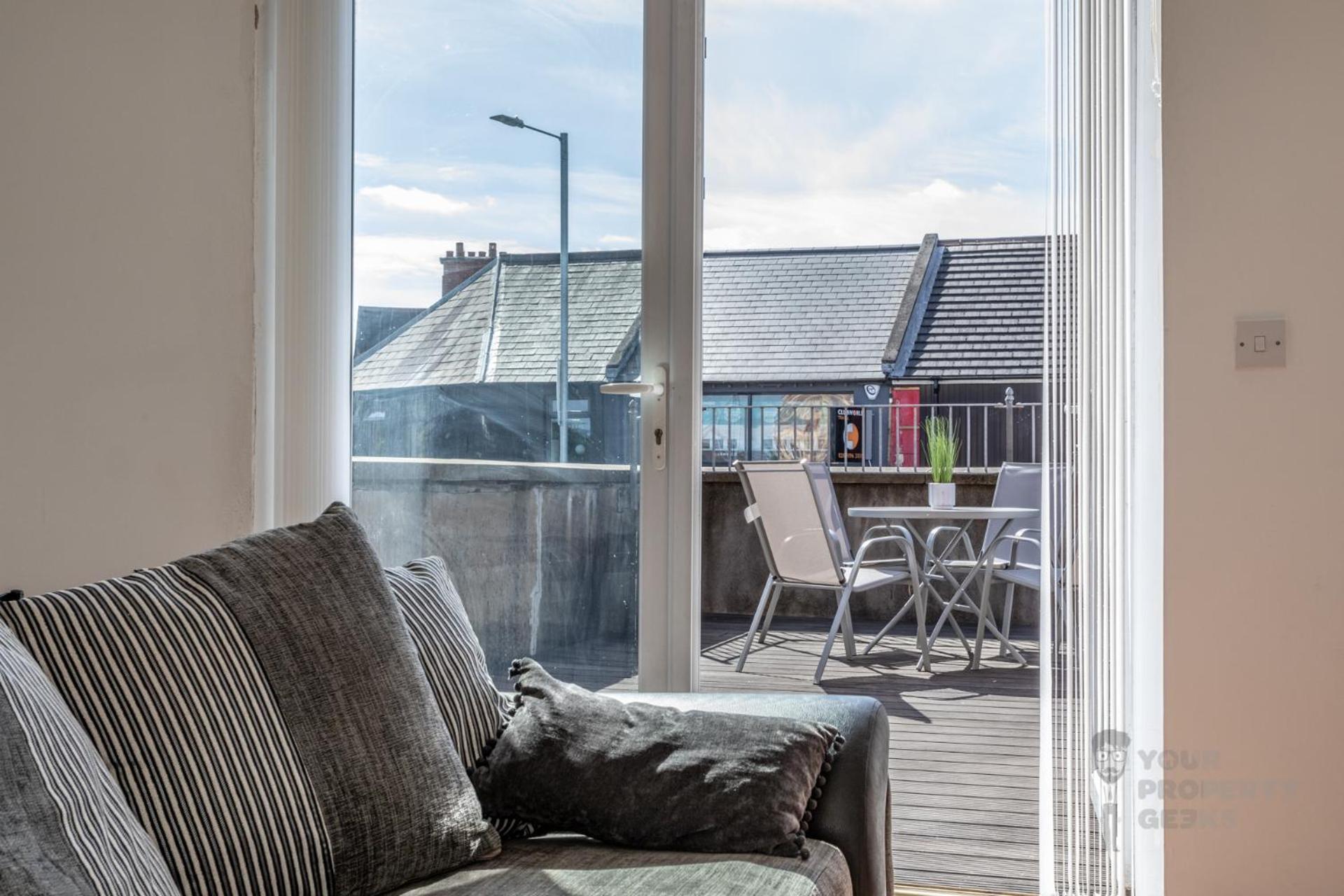 Attic Style 2 Bed Duplex Apartment With Rooftop Patio Belfast Exterior foto